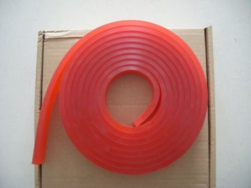 China De rode Rubberschuiver van Elasticiteitssilkscreen, 50 * 7 de Rubberschuiverbladen van de Flessenserigrafie leverancier