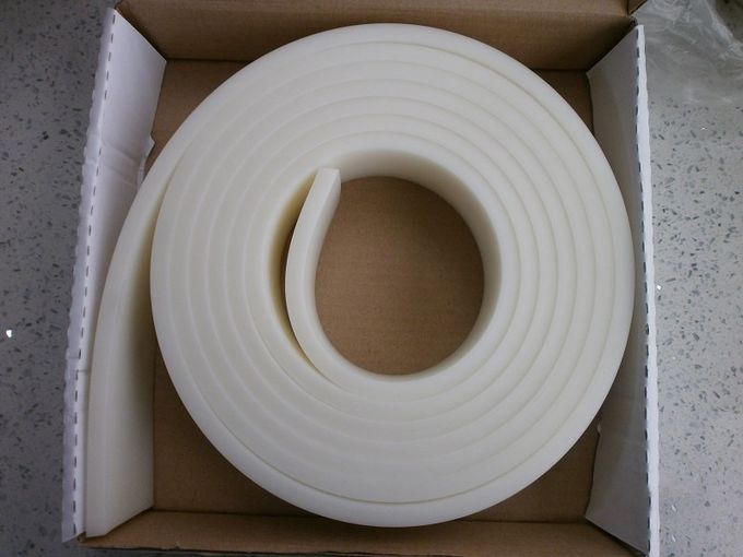 20mm van het de Rubberschuiver de Rubberpolyurethaan van de Textielserigrafie Witte Elasticiteit