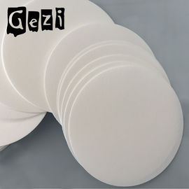 China 180mm 300 * 300mm Ronde Filtreerpapierchemie, CelluloseFiltreerpapier in Trechter leverancier