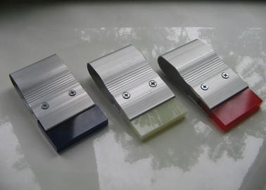 De Rubberschuiver van de de Serigrafiedruk van het aluminiumhandvat met Veranderlijk Rubberblad 70A