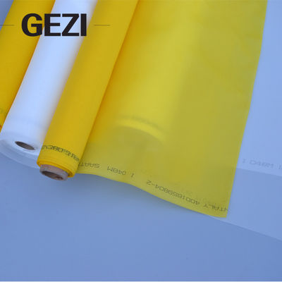 China witte gele 80 100 110 120 135 schakelen nylon de druknetwerk van de polyesterserigrafie voor het schermdruk in leverancier