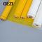 Witte gele polyester nylon serigrafie /screen die netwerk het vastbouten doek voor druk drukken leverancier