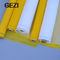 Witte gele polyester nylon serigrafie /screen die netwerk het vastbouten doek voor druk drukken leverancier