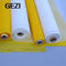 Van de de polyesterserigrafie van fabrieksprijs 60-420 geel wit de druknetwerk voor textiel het schermdruk leverancier