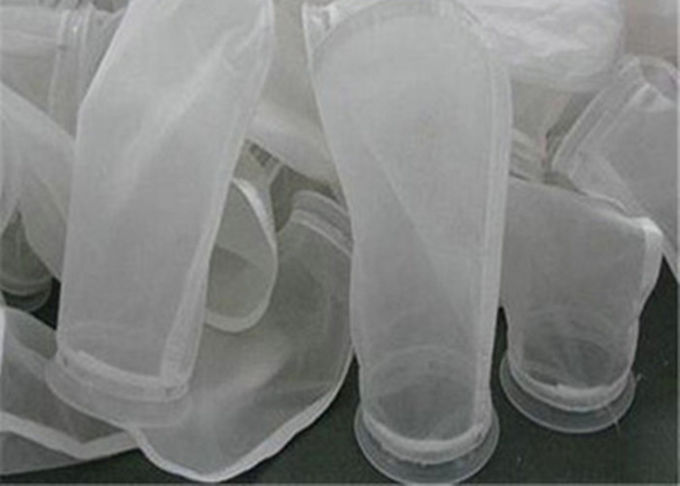 Van de de Filterzak van FDA Nylon Vloeibare de Filtersokken 4 Duim Plastic Ring 75 100 150 Micronnetwerk